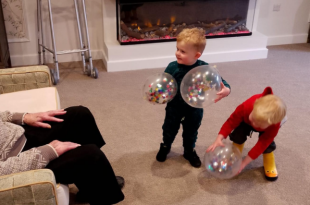 York Manor residents celebrate joyful partnership with Blue Sky Nursery