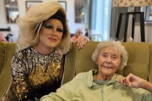York Manor Care Home Residents Treated to a Spectacular Performance by International Drag Artiste Miss Kitty Lee